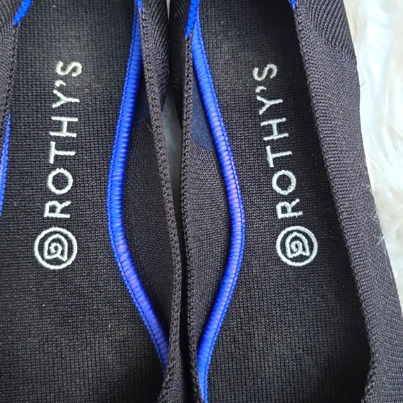 Rothy's The Point black 9.5 flats - Picture 6 of 9